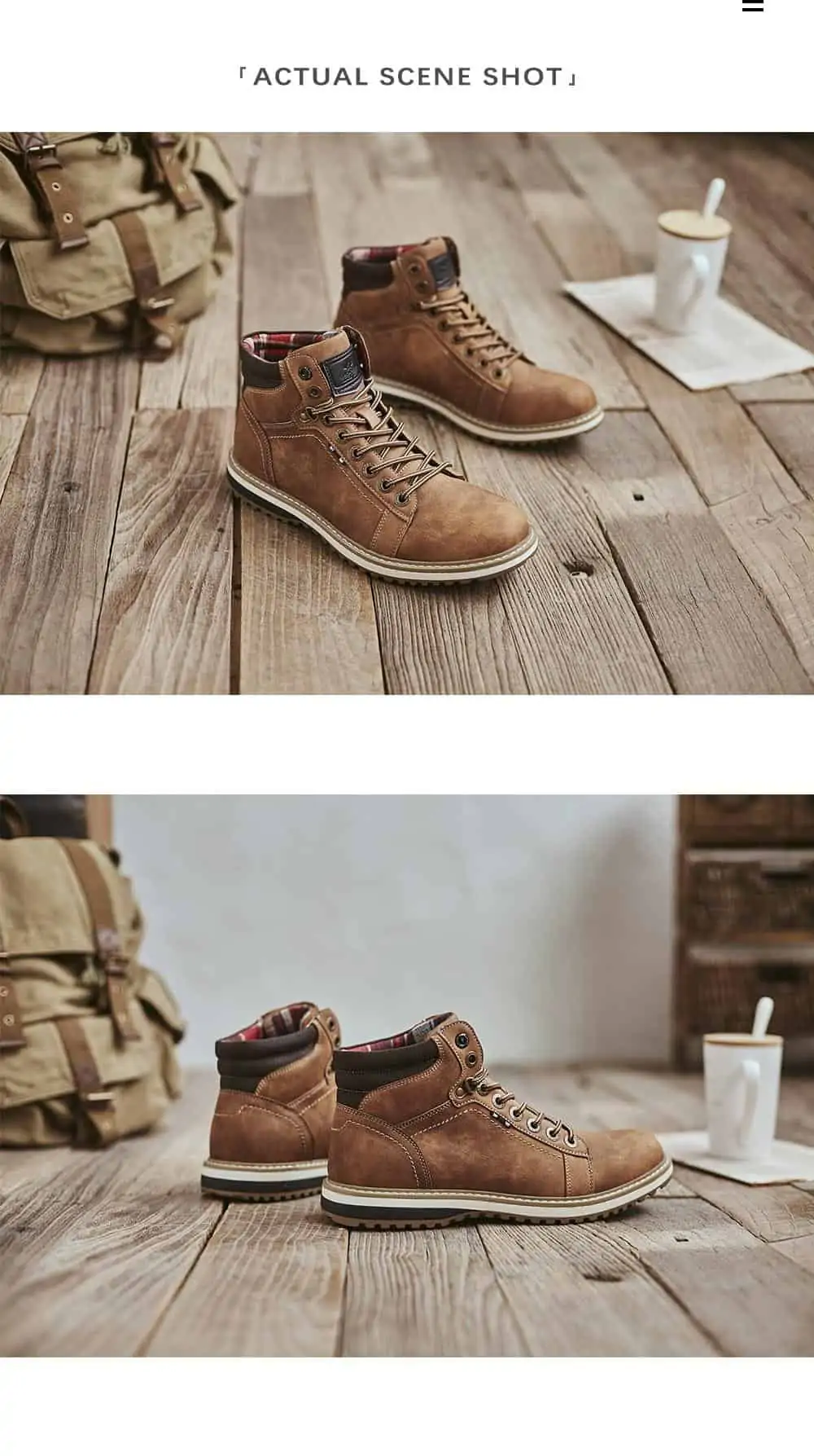 DECARSDZ hombres botas de Primavera de 2021 nuevos zapatos de moda de hombre al aire libre cómodo clásico zapatos de hombre suela resistente botas informales hombre