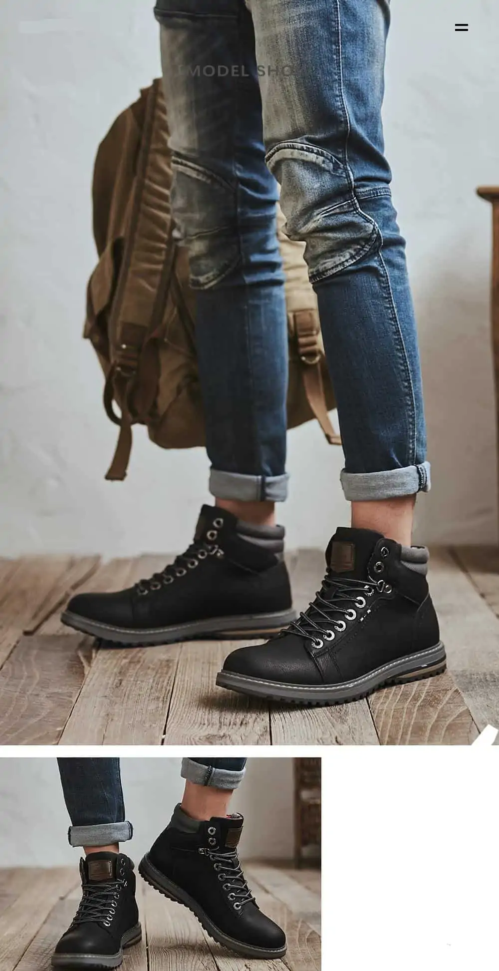 DECARSDZ hombres botas de Primavera de 2021 nuevos zapatos de moda de hombre al aire libre cómodo clásico zapatos de hombre suela resistente botas informales hombre