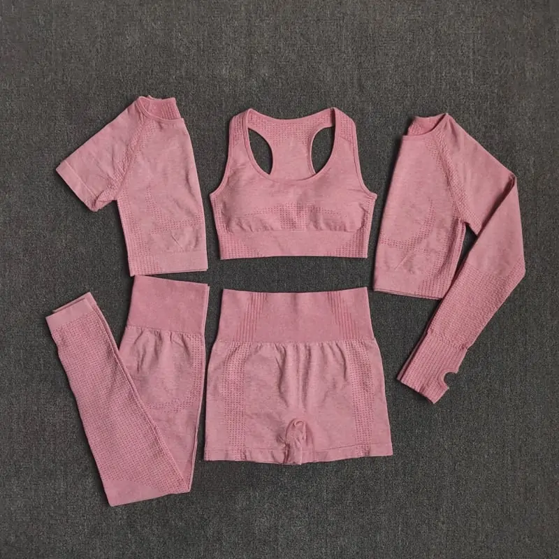 Set de Ropa de Ejercicio ALTA GAMA de 2/3/5 Piezas.