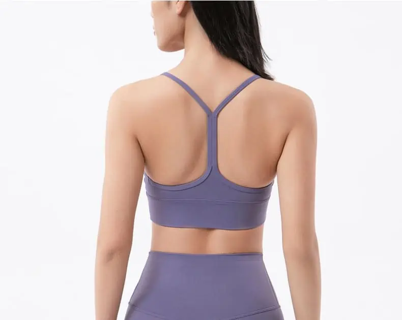 SOISOU-Top Sexy para mujer, Sujetador deportivo para Yoga, Fitness, espalda elástica Y transpirable, ropa interior femenina, Tops, 2022