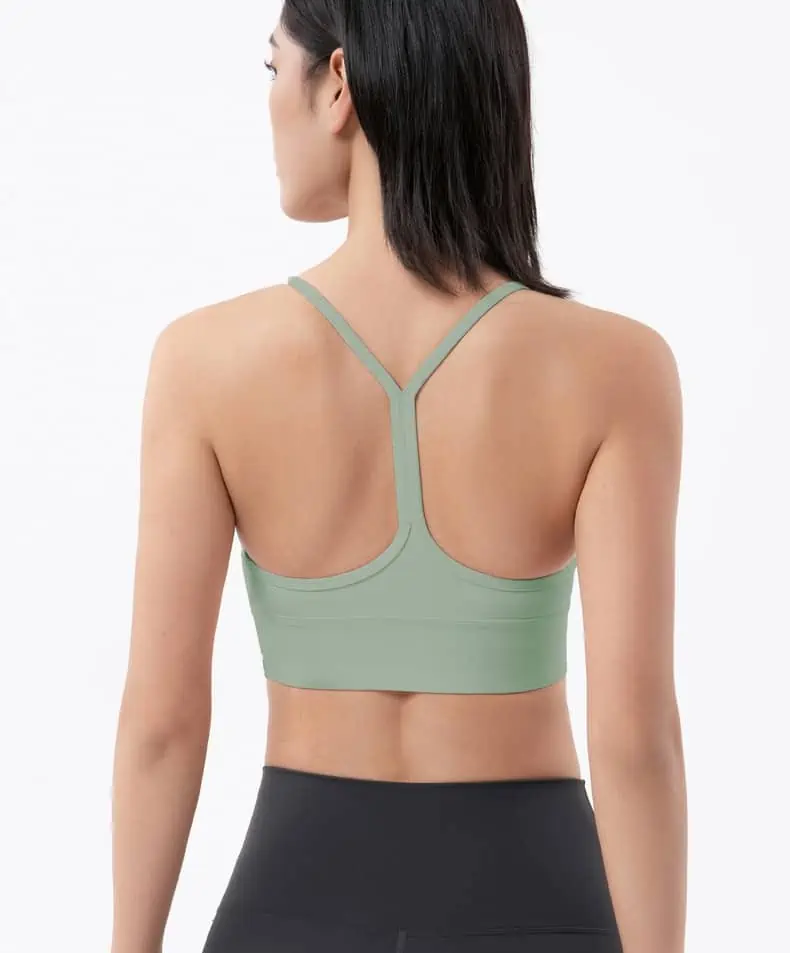 SOISOU-Top Sexy para mujer, Sujetador deportivo para Yoga, Fitness, espalda elástica Y transpirable, ropa interior femenina, Tops, 2022