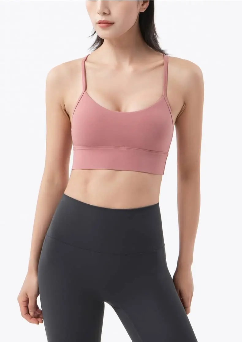 SOISOU-Top Sexy para mujer, Sujetador deportivo para Yoga, Fitness, espalda elástica Y transpirable, ropa interior femenina, Tops, 2022