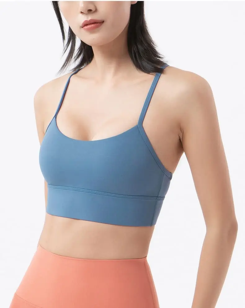 SOISOU-Top Sexy para mujer, Sujetador deportivo para Yoga, Fitness, espalda elástica Y transpirable, ropa interior femenina, Tops, 2022