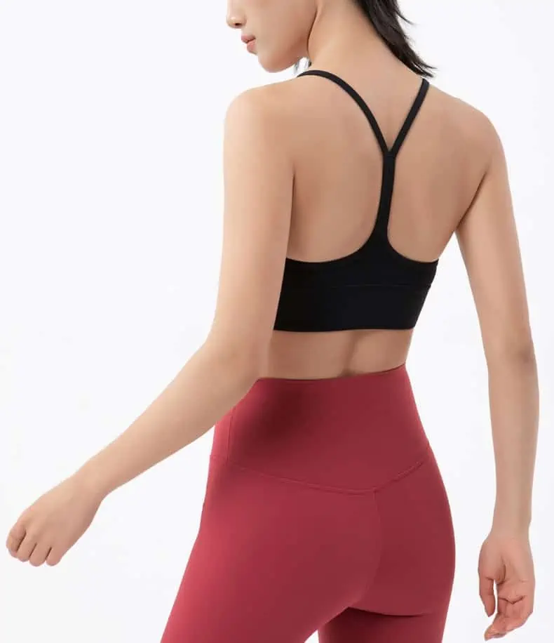 SOISOU-Top Sexy para mujer, Sujetador deportivo para Yoga, Fitness, espalda elástica Y transpirable, ropa interior femenina, Tops, 2022