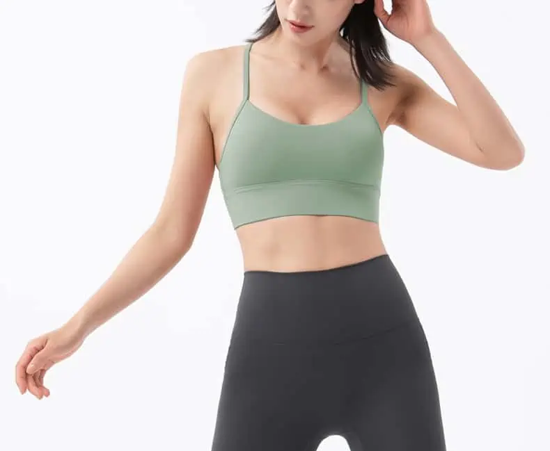 SOISOU-Top Sexy para mujer, Sujetador deportivo para Yoga, Fitness, espalda elástica Y transpirable, ropa interior femenina, Tops, 2022