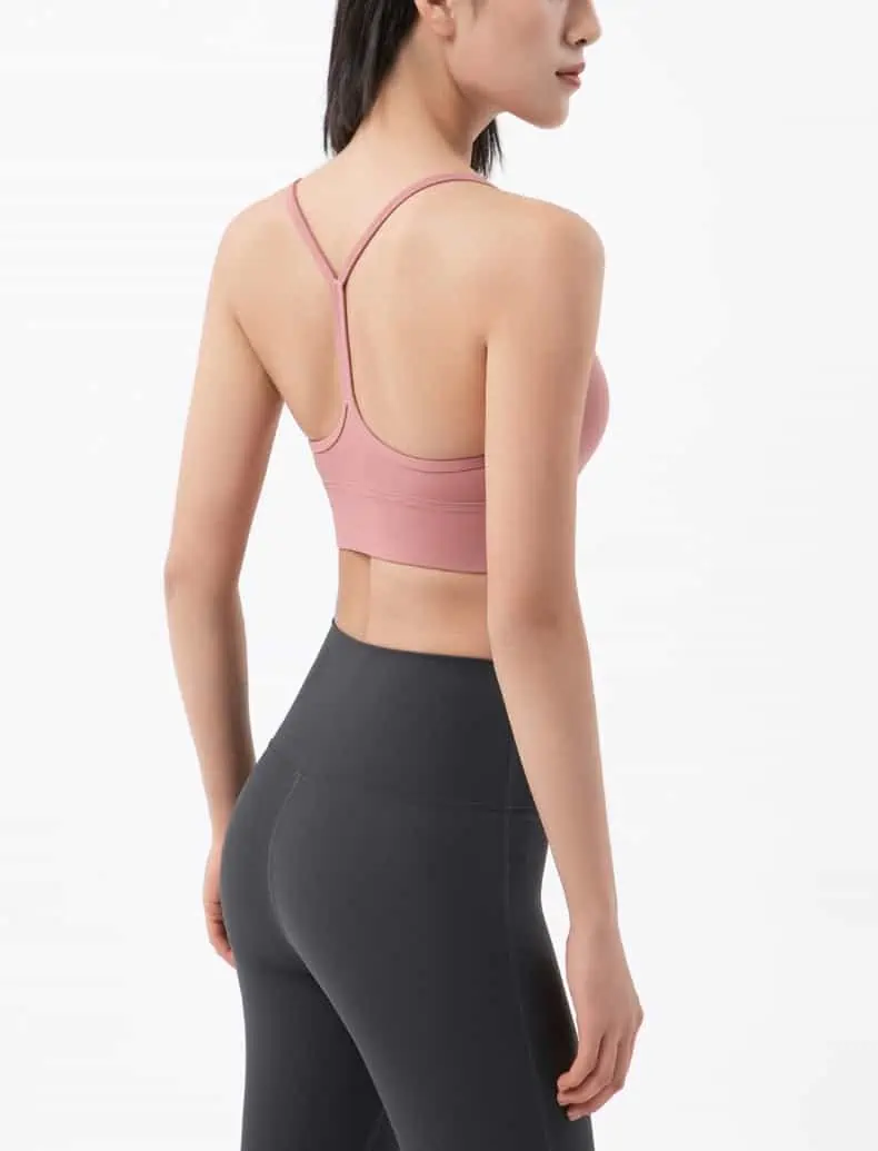 SOISOU-Top Sexy para mujer, Sujetador deportivo para Yoga, Fitness, espalda elástica Y transpirable, ropa interior femenina, Tops, 2022