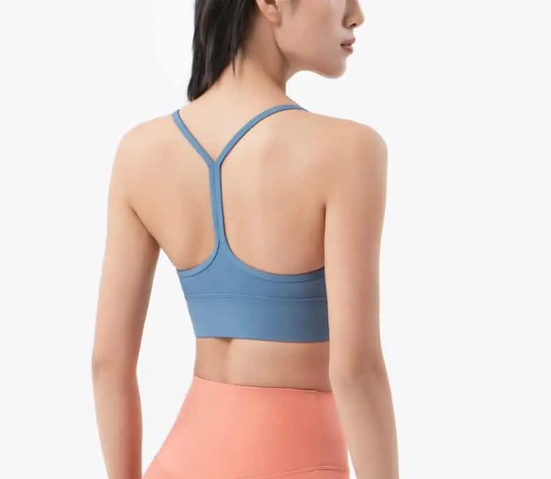 SOISOU-Top Sexy para mujer, Sujetador deportivo para Yoga, Fitness, espalda elástica Y transpirable, ropa interior femenina, Tops, 2022