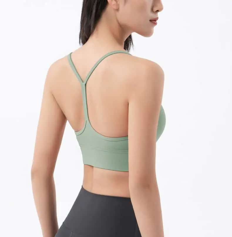 SOISOU-Top Sexy para mujer, Sujetador deportivo para Yoga, Fitness, espalda elástica Y transpirable, ropa interior femenina, Tops, 2022