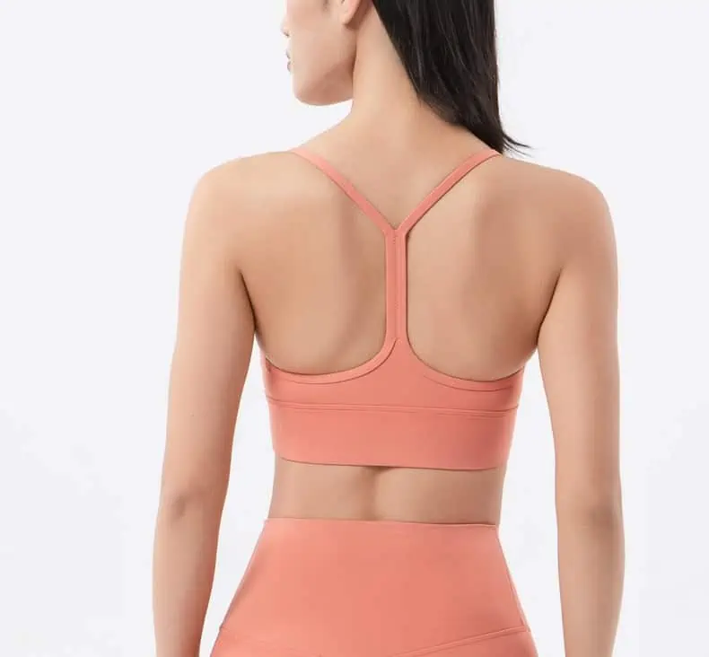 SOISOU-Top Sexy para mujer, Sujetador deportivo para Yoga, Fitness, espalda elástica Y transpirable, ropa interior femenina, Tops, 2022