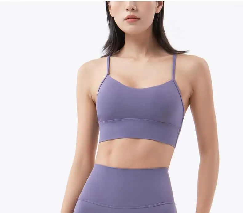 SOISOU-Top Sexy para mujer, Sujetador deportivo para Yoga, Fitness, espalda elástica Y transpirable, ropa interior femenina, Tops, 2022