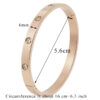 6mm Rose Gold 5.6cm