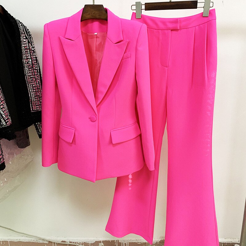 pink suit