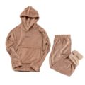 hooded khaki