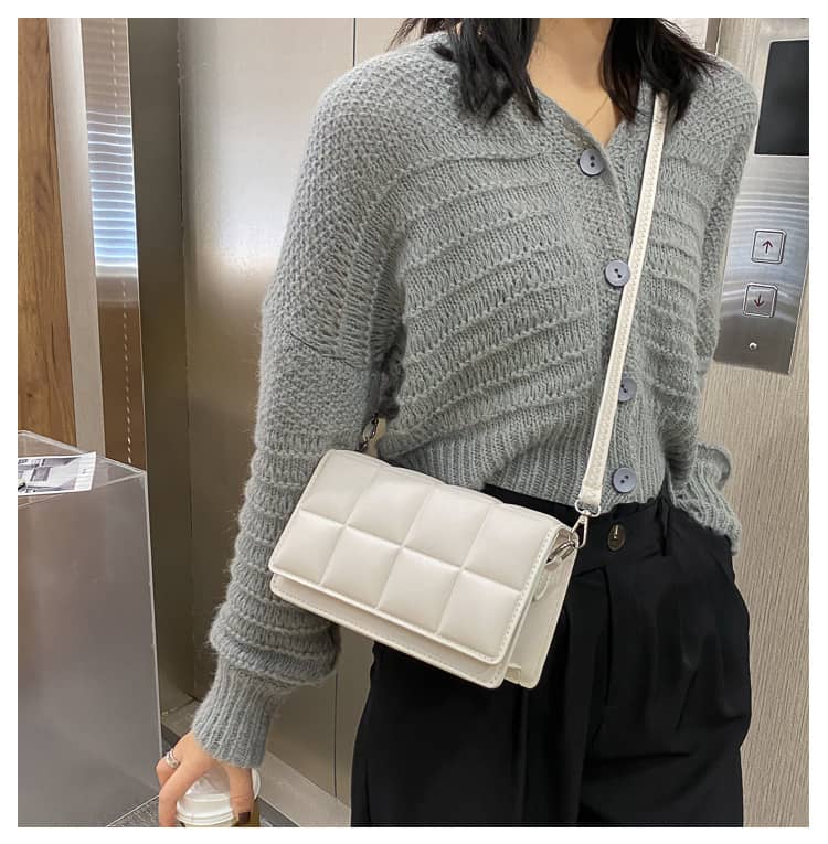 Bolso de hombro para mujer, bolsa femenina de un solo hombro literario de diseño, de tendencia, cruzado, para otoño e invierno, 2021