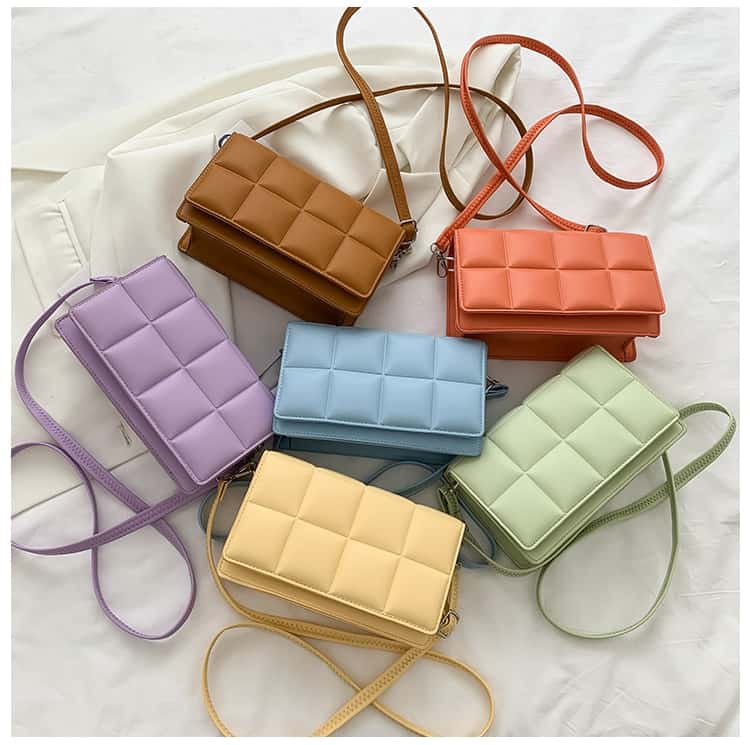 Bolso de hombro para mujer, bolsa femenina de un solo hombro literario de diseño, de tendencia, cruzado, para otoño e invierno, 2021