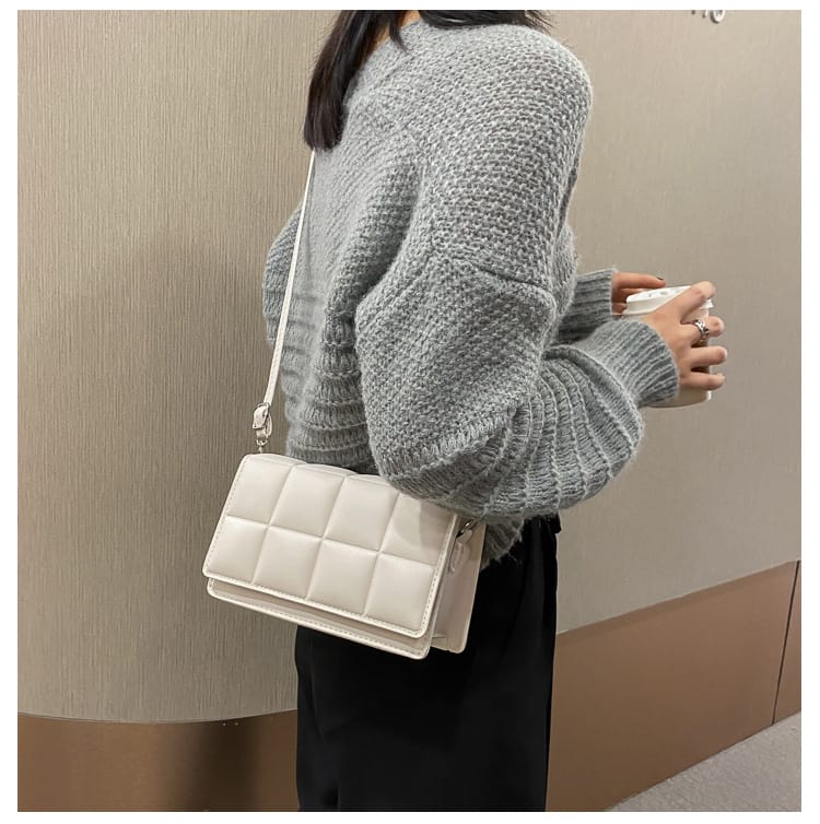 Bolso de hombro para mujer, bolsa femenina de un solo hombro literario de diseño, de tendencia, cruzado, para otoño e invierno, 2021