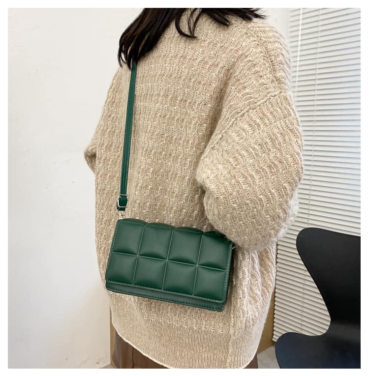 Bolso de hombro para mujer, bolsa femenina de un solo hombro literario de diseño, de tendencia, cruzado, para otoño e invierno, 2021