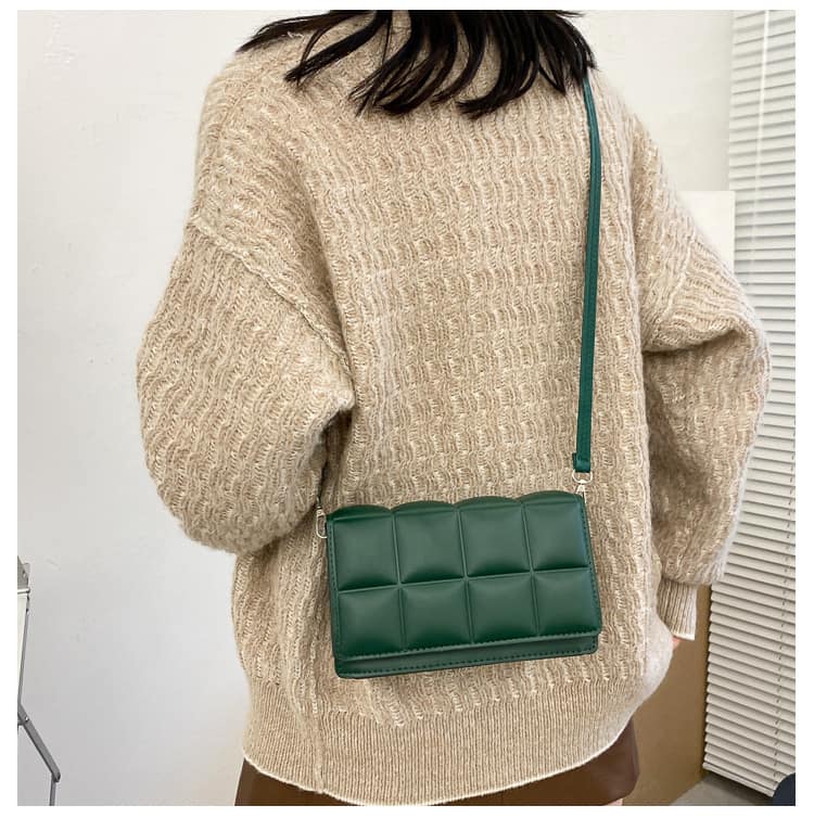 Bolso de hombro para mujer, bolsa femenina de un solo hombro literario de diseño, de tendencia, cruzado, para otoño e invierno, 2021